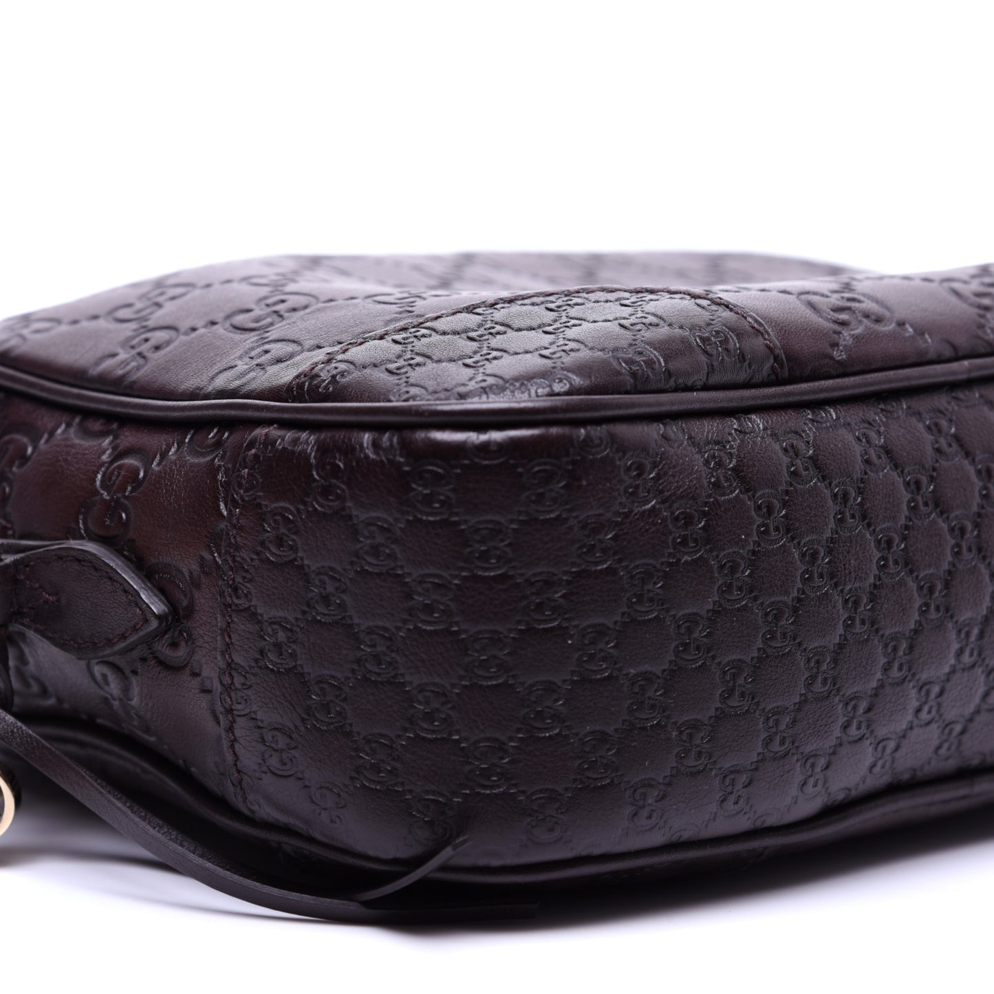 Guccissima Mini Bree Messenger Bag Chocolate