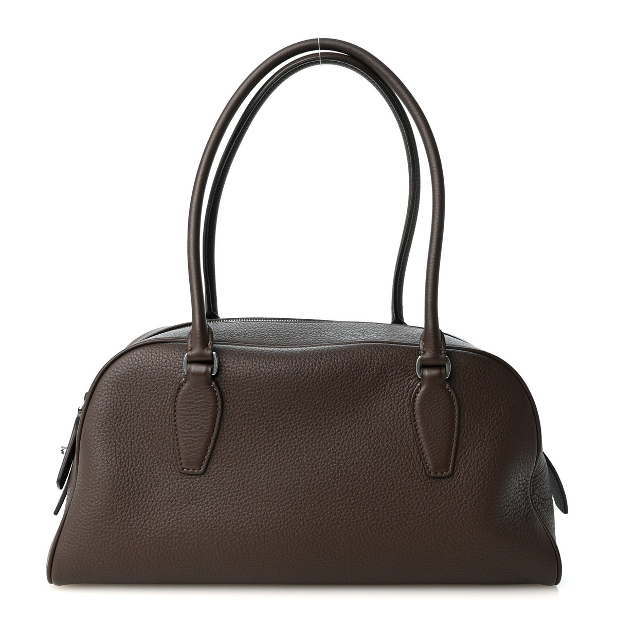 The Row Grained Calfskin EW India Deep Brown 1 of 9