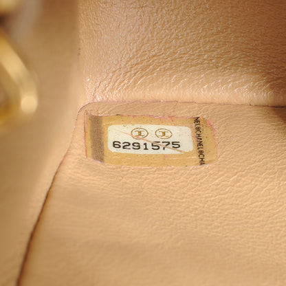 Chanel Jersey Quilted Mini Flap Beige 9 of 10