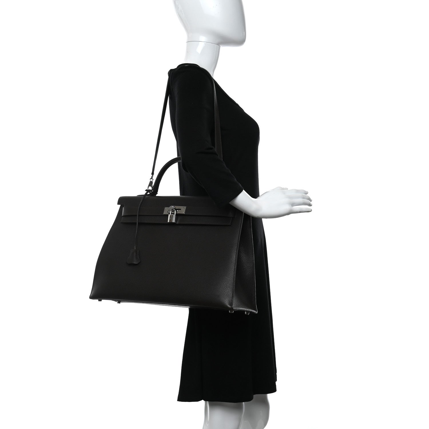 Hermes Togo Kelly Sellier 40 Chocolate 2 of 12
