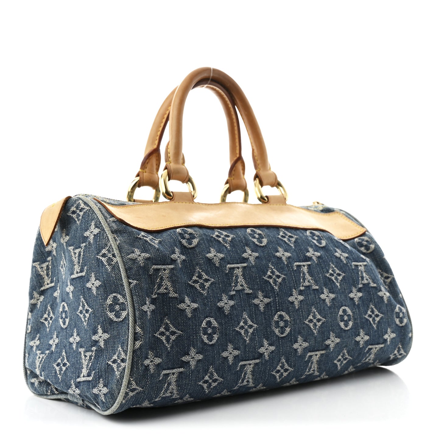 Monogram Denim Neo Speedy Blue