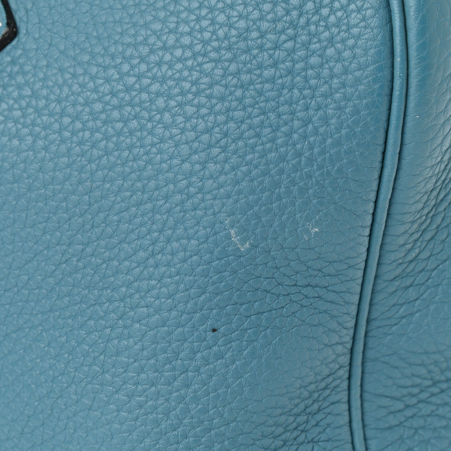 Hermes Taurillon Clemence Victoria II 35 Blue Jean 18 of 18