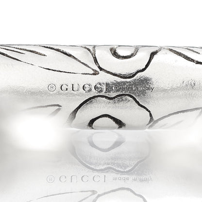 Gucci Sterling Silver Anger Forest Wolf Cuff Bracelet 5 of 5