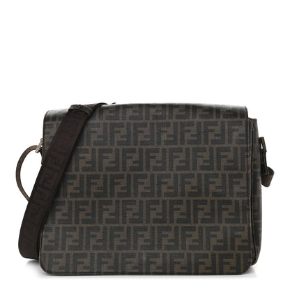 Fendi Zucca Spalmati Messenger Bag Tobacco 1 of 9