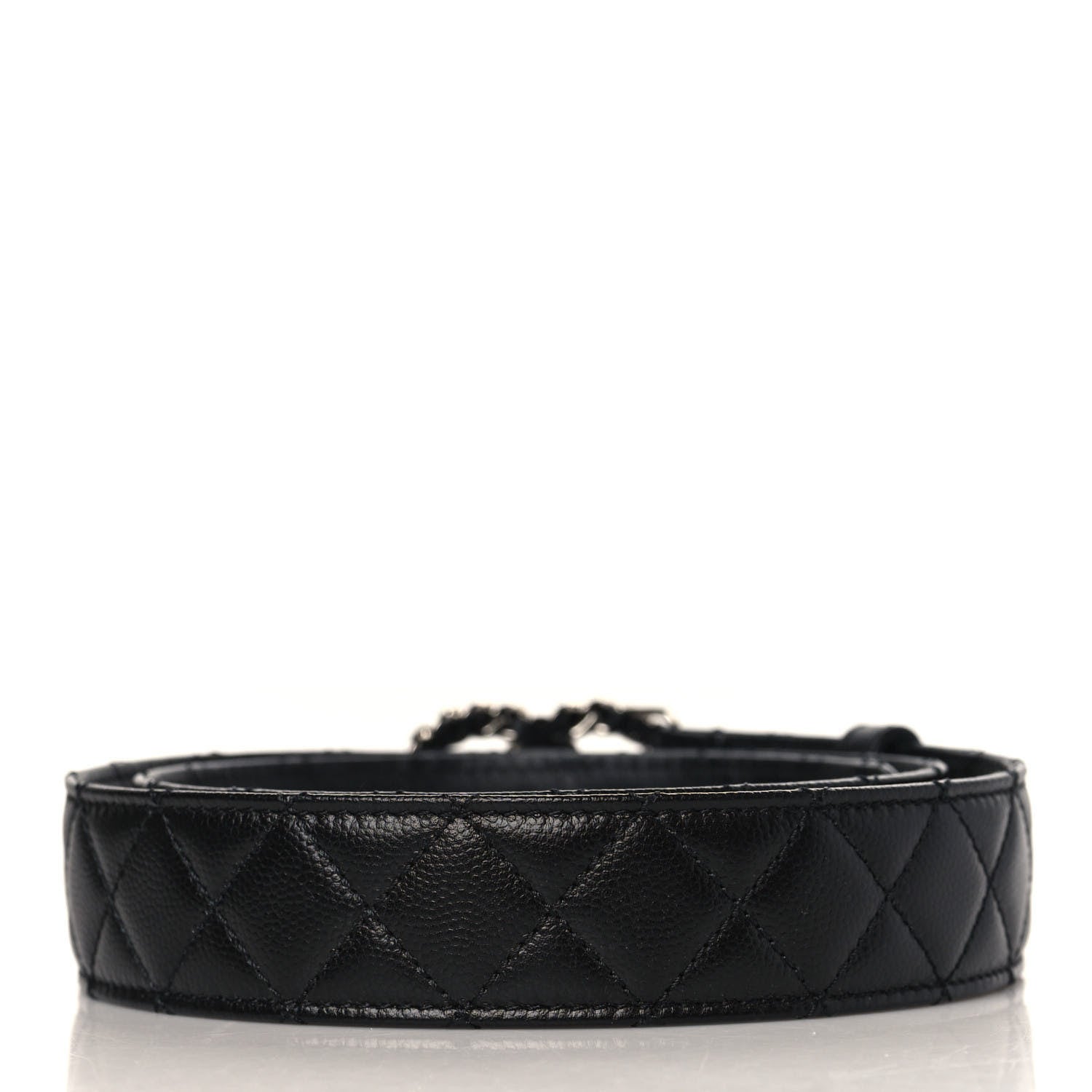 Chanel Caviar Quilted CC Chain Belt 85 34 Black 2 of 7