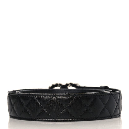 Chanel Caviar Quilted CC Chain Belt 85 34 Black 2 of 7