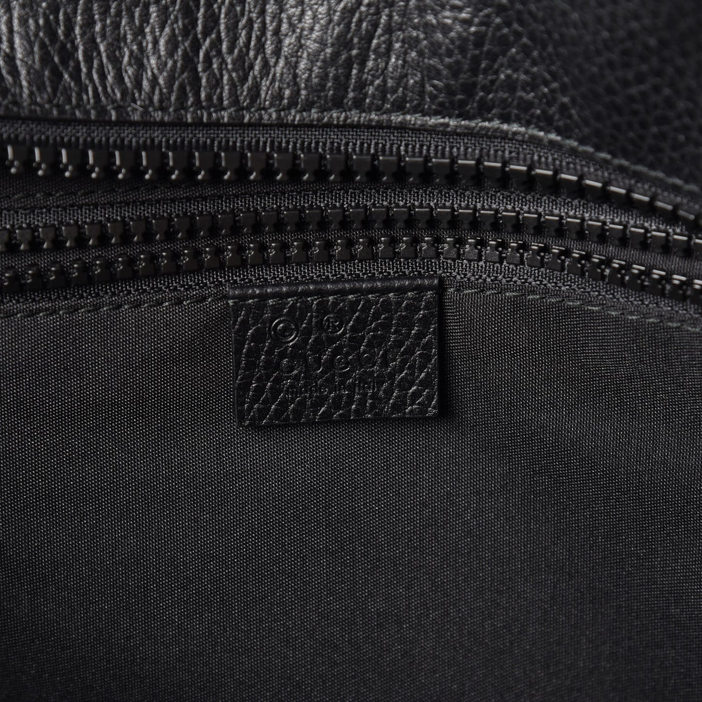 Nylon Monogram Tote Black