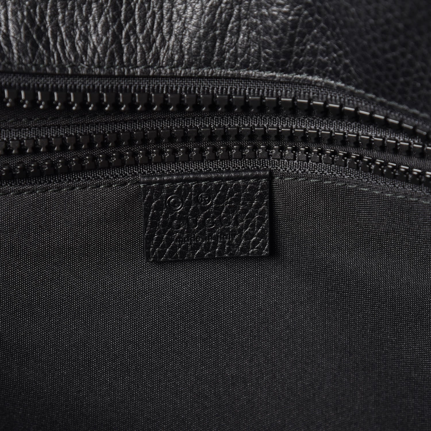 Gucci Nylon Monogram Tote Black 8 of 9