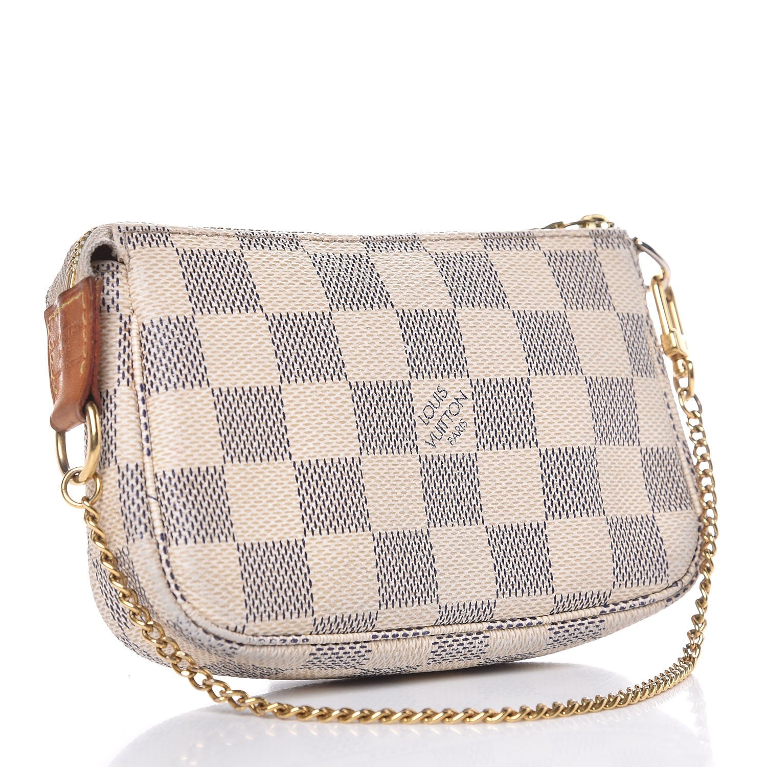 Louis Vuitton Damier Azur Mini Pochette Accessories 3 of 9