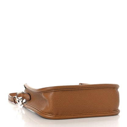 Prada Vitello Daino Soft Mini Hobo Messenger Bag Caramel 4 of 9