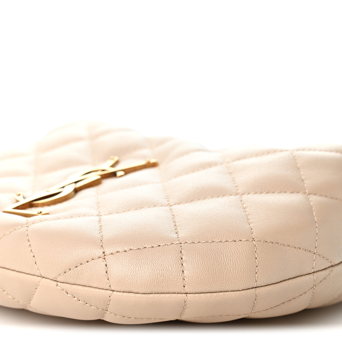 Lambskin Quilted Icarino Bag Dark Beige