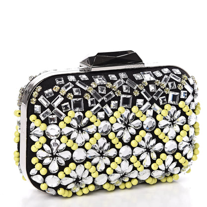 Jimmy Choo Beaded Box Cloud Clutch Multicolor 3 of 8