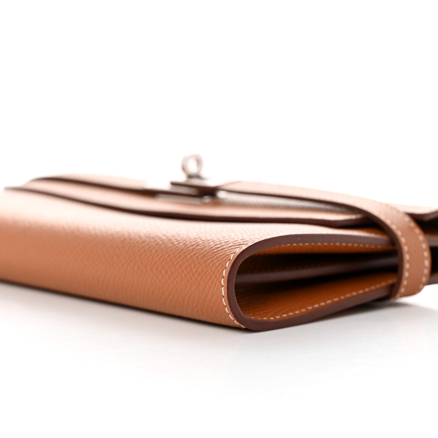 Hermes Epsom Kelly Longue Wallet Gold 9 of 10