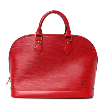 Louis Vuitton Epi Alma PM Castillan Red 1 of 11