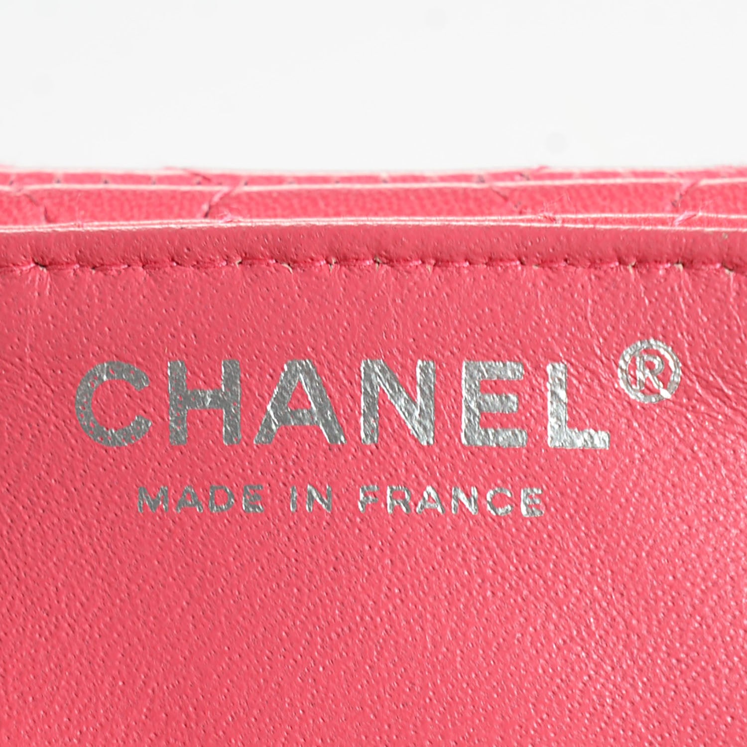 Chanel Lambskin Quilted East West Flap Pink 7 of 8