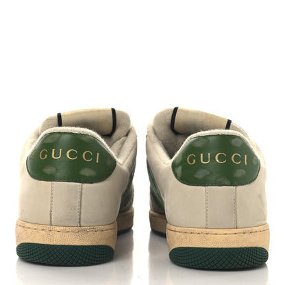 Gucci GG Monogram Nubuck Web Mens Screener Sneakers 9.5 New Sand Dusty Milk Vintage Green 6 of 12