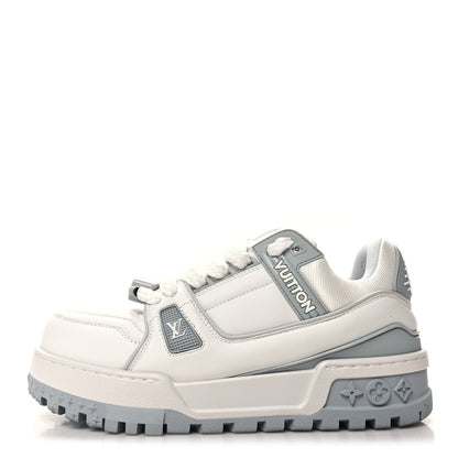 Louis Vuitton Calfskin Womens LV Trainer Maxi Sneakers 39 Gris 1 of 9