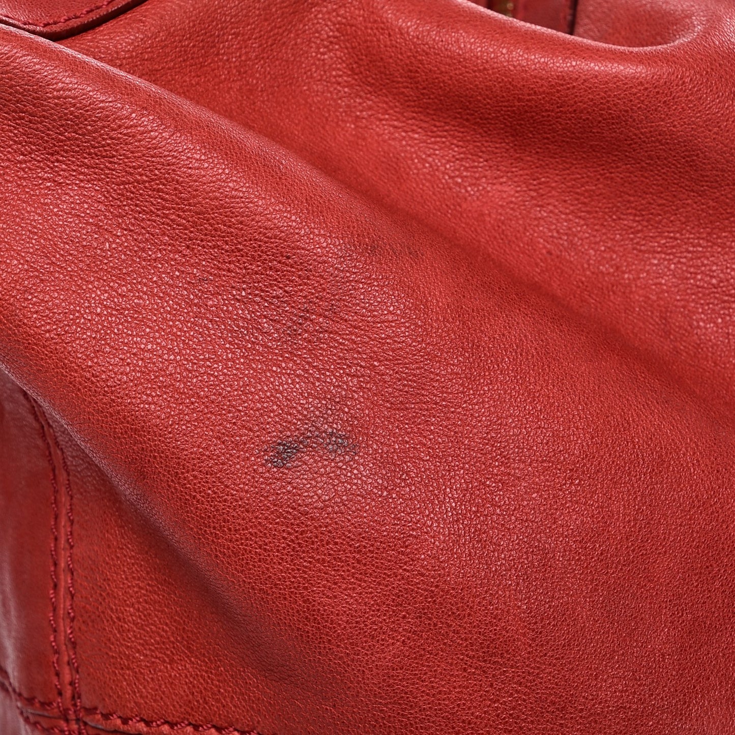 Lambskin Large Nightingale Red