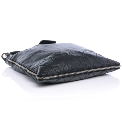 Chanel Calfskin Expandable Large Messenger Black 4 of 9