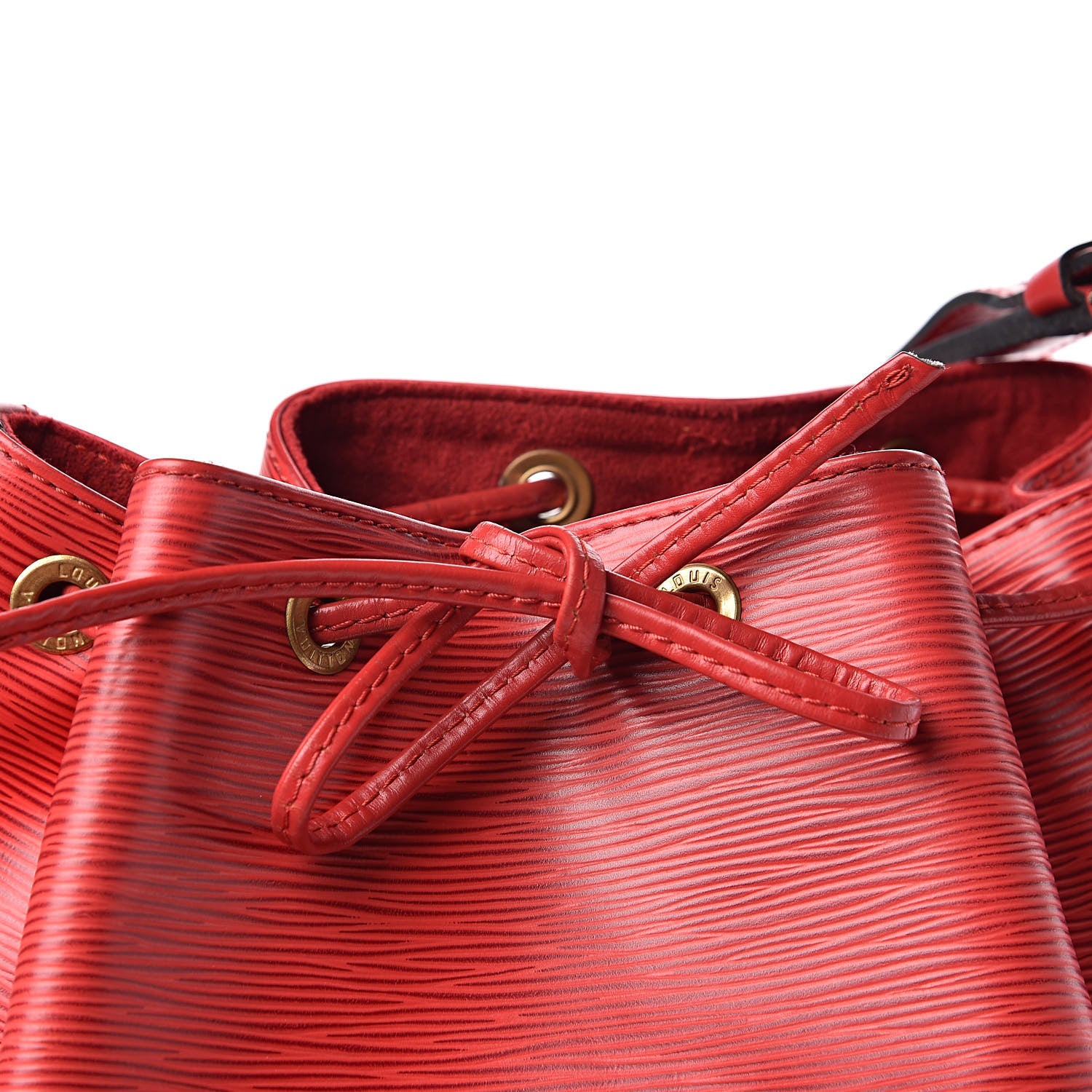 Louis Vuitton Epi Noe Castillan Red 7 of 11