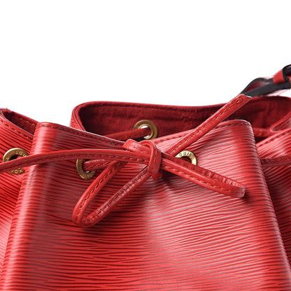 Louis Vuitton Epi Noe Castillan Red 7 of 11