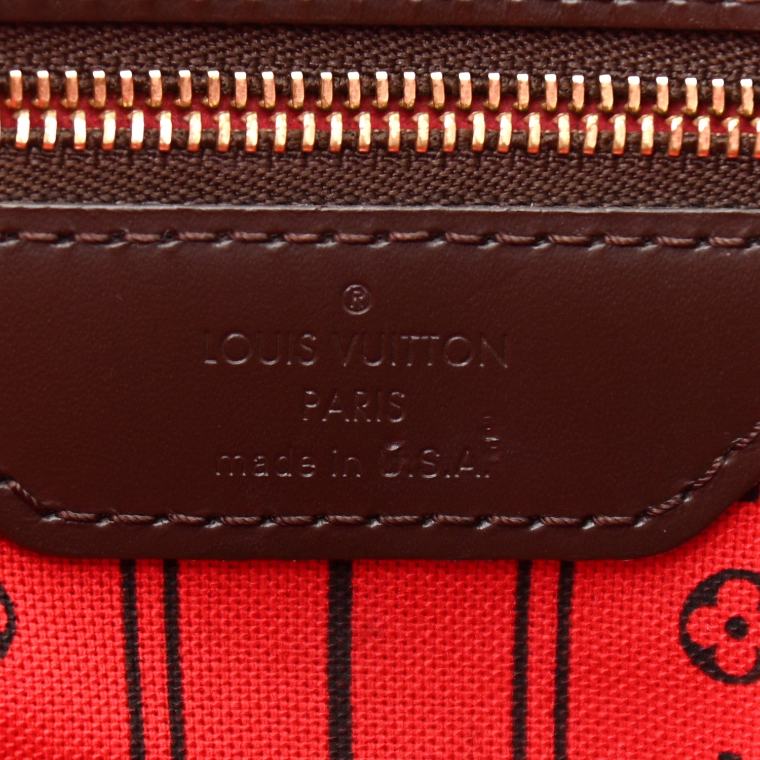 Louis Vuitton Damier Ebene Neverfull MM 6 of 11