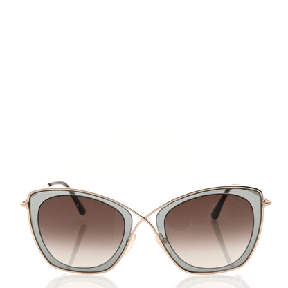 Tom Ford India TF605 Sunglasses Green 2 of 7
