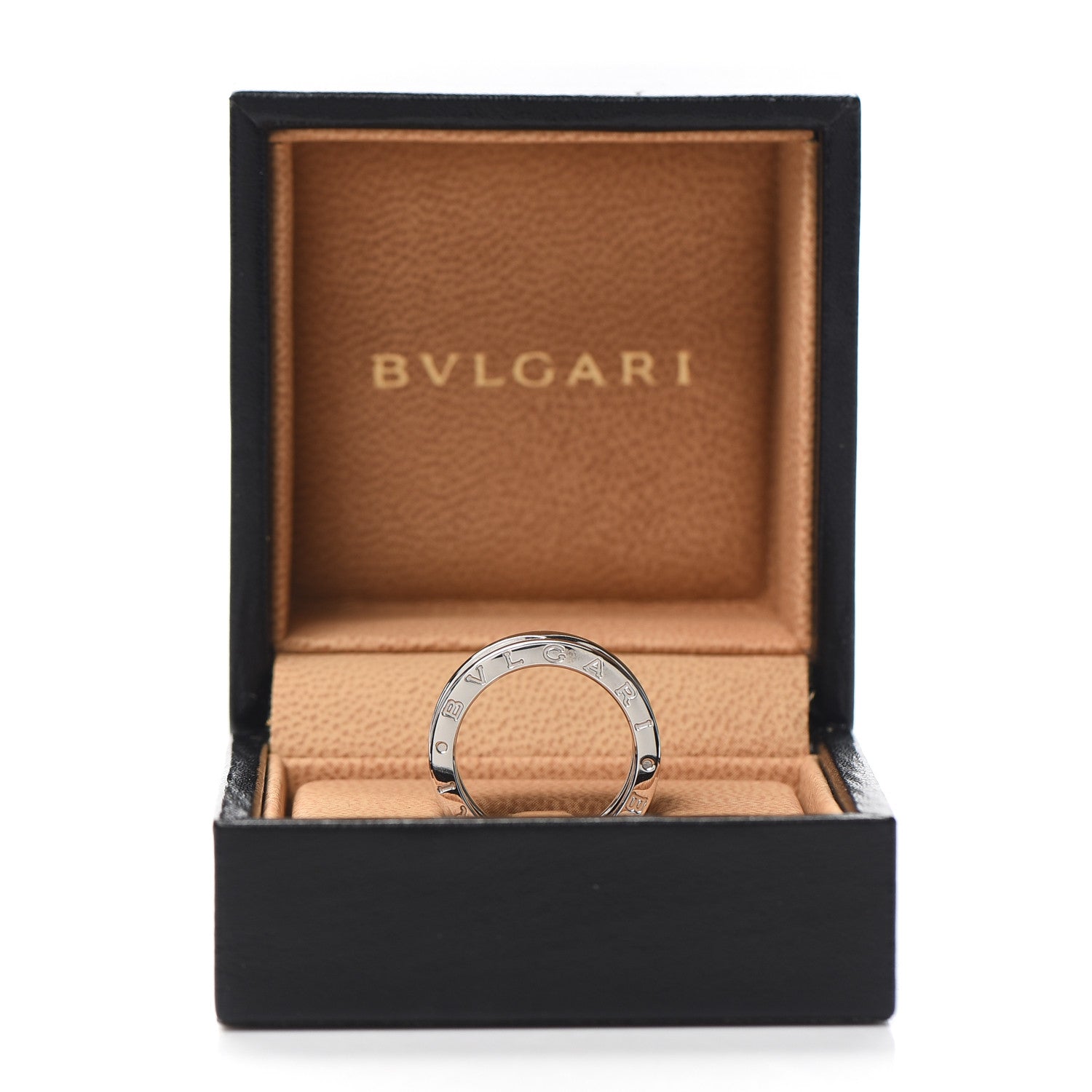 Bulgari 18K White Gold B.Zero1 Three-Band Ring 51 5.75 5 of 5