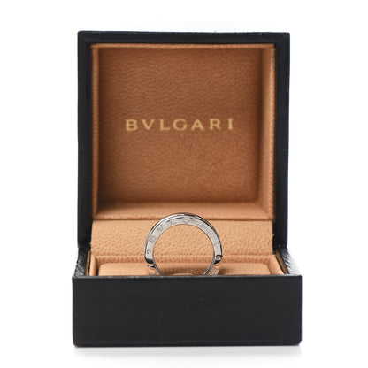 Bulgari 18K White Gold B.Zero1 Three-Band Ring 51 5.75 5 of 5