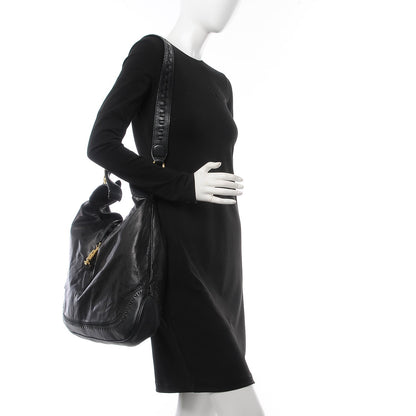 Gucci Calfskin Large New Jackie Hobo Black 3 of 8