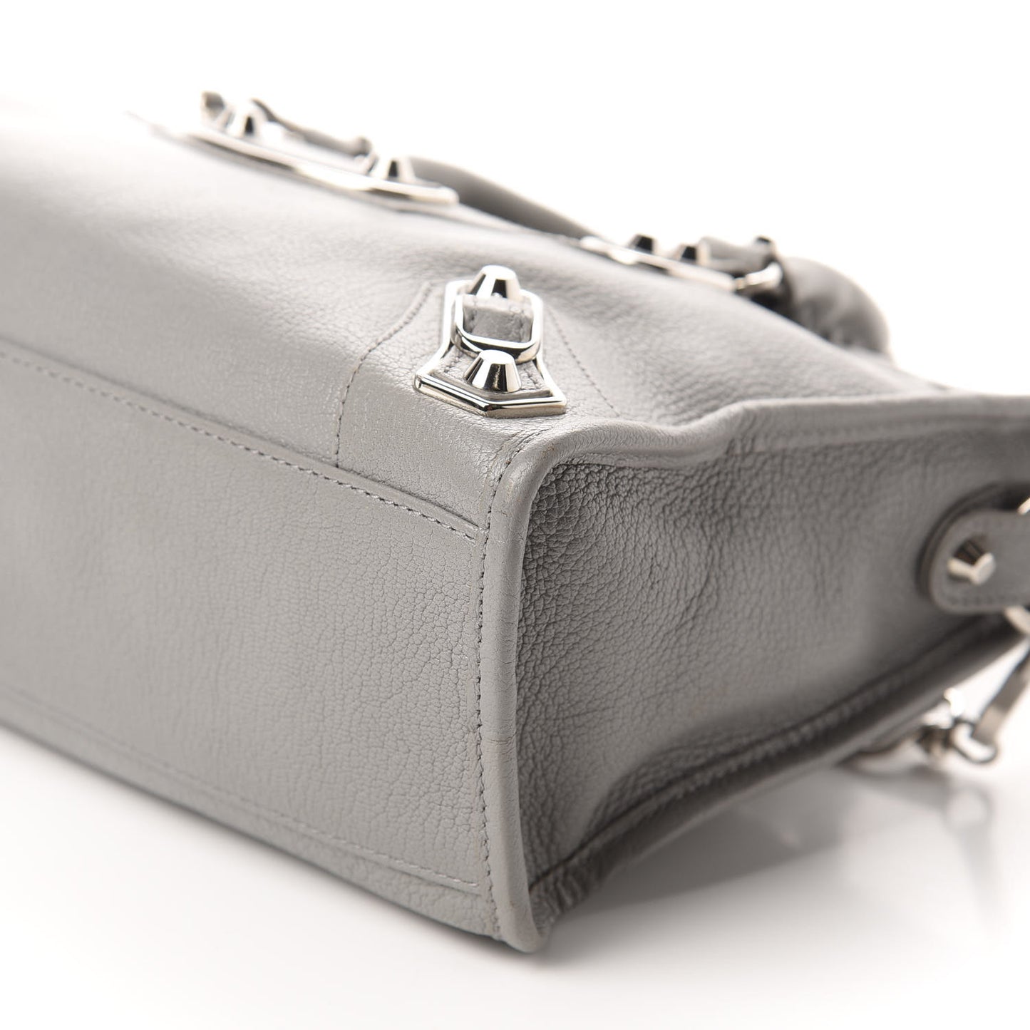 Chevre Silver Metallic Edge S City Gris Haussmannien