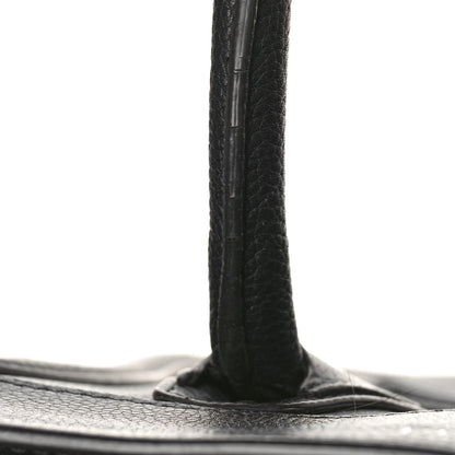 Celine Drummed Calfskin Mini Luggage Black 11 of 11