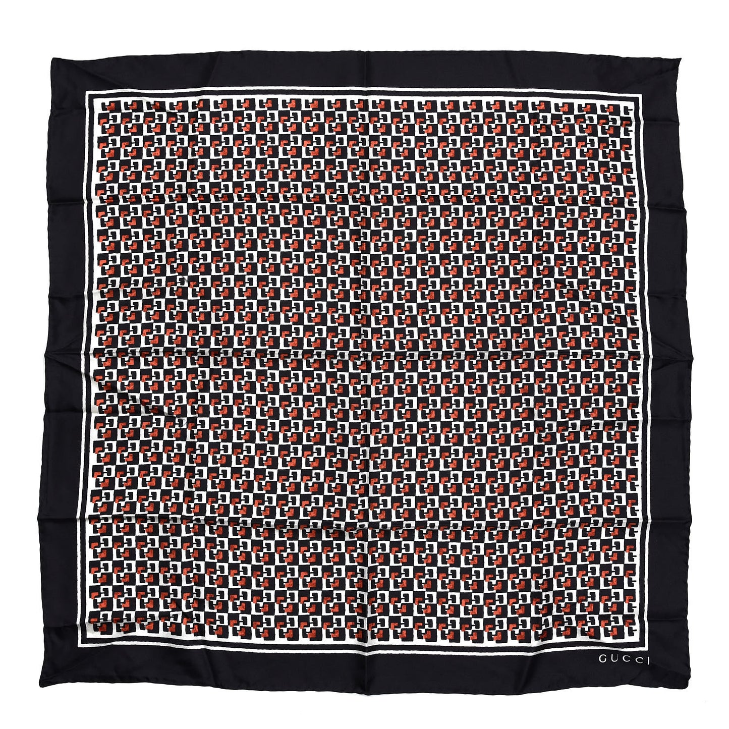 Silk Scarf Black