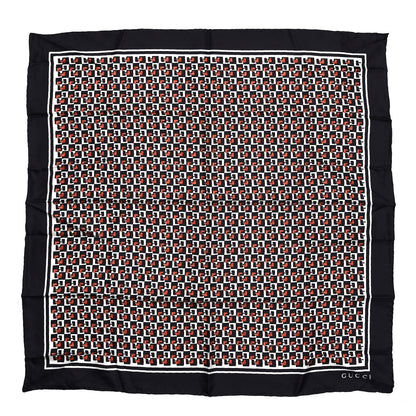 Gucci Silk Scarf Black 1 of 4