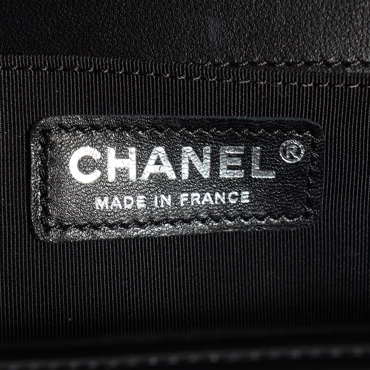 Chanel Glazed Calfskin Medium Boy Flap Black 6 of 8