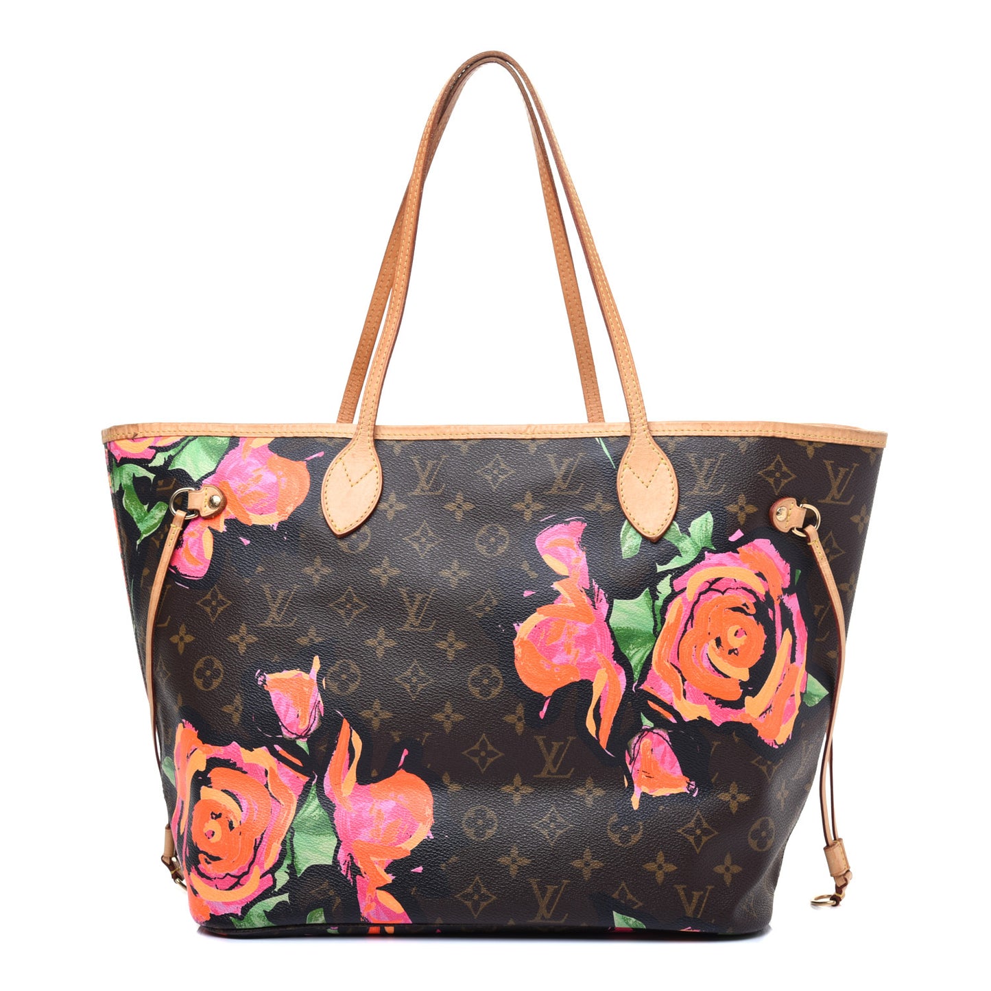 Monogram Roses Neverfull MM
