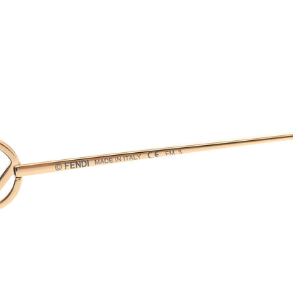 Fendi Metal Acetate F is Fendi Square Sunglasses FF 0294/S Gold 5 of 7