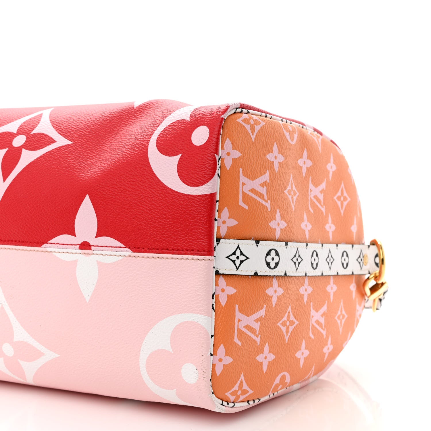 Louis Vuitton Monogram Giant Speedy Bandouliere 30 Rouge 9 of 10