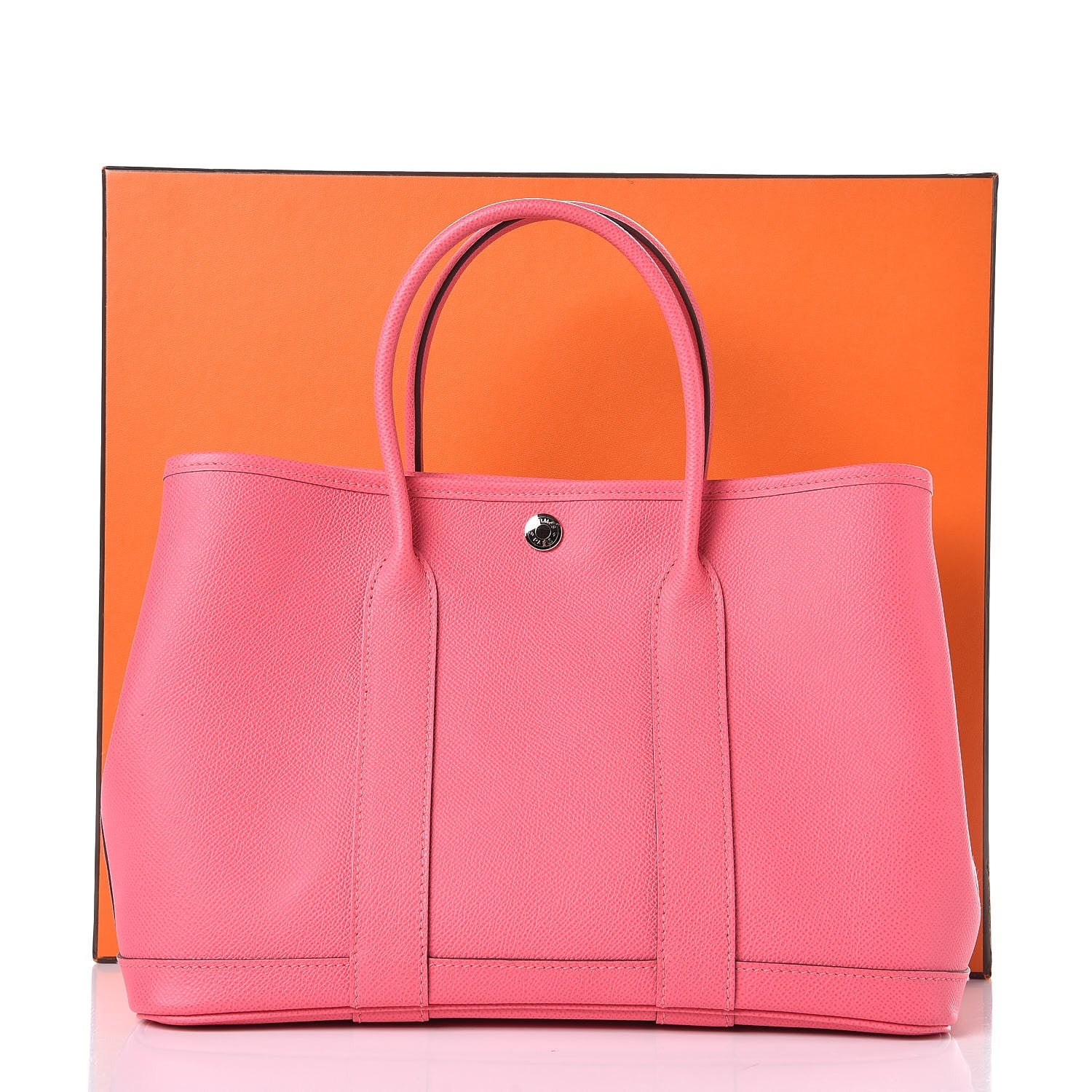 Hermes Epsom Garden Party 30 TPM Rose Azalee 9 of 11