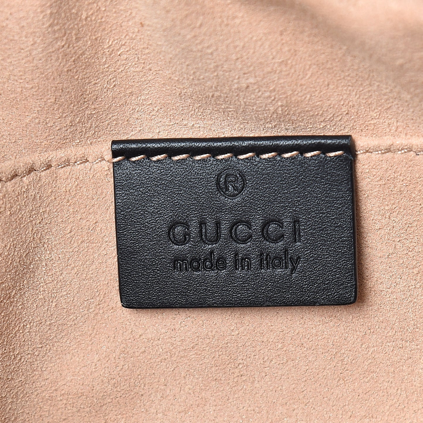 Suede Patent Web Mini Ophidia Shoulder Bag Nocciola Black