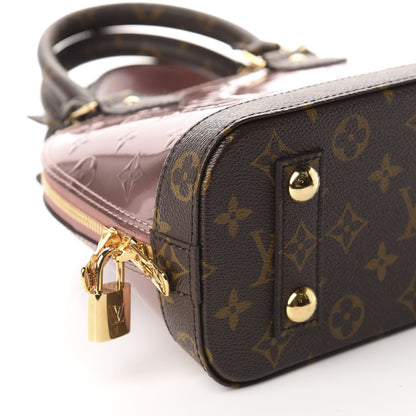 Louis Vuitton Vernis Epi Monogram Alma BB Rose Pale 6 of 10