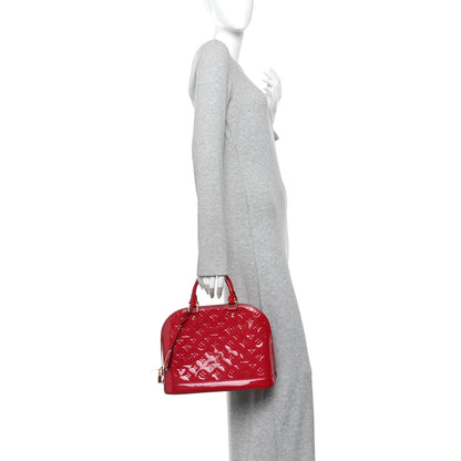 Louis Vuitton Vernis Alma PM Rose Indien 2 of 11