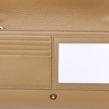 Saint Laurent Calfskin Belle de Jour Chain Clutch Beige 7 of 11