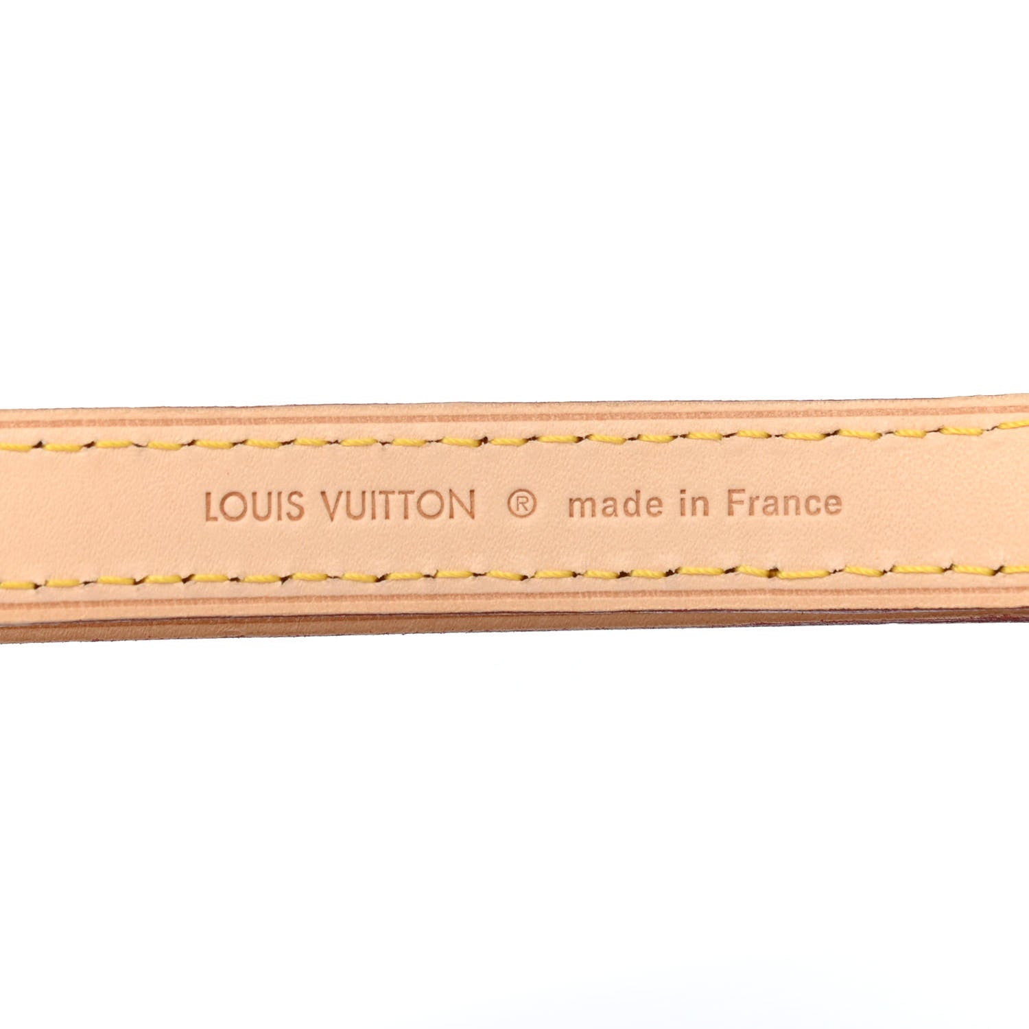 Louis Vuitton Vachetta 16mm Adjustable Shoulder Strap 3 of 4