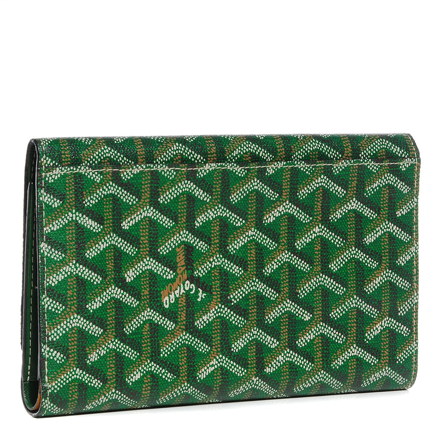 Goyardine Wallet Green
