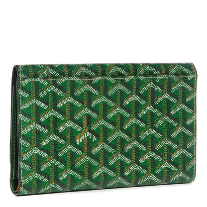 Goyard Goyardine Wallet Green 3 of 8
