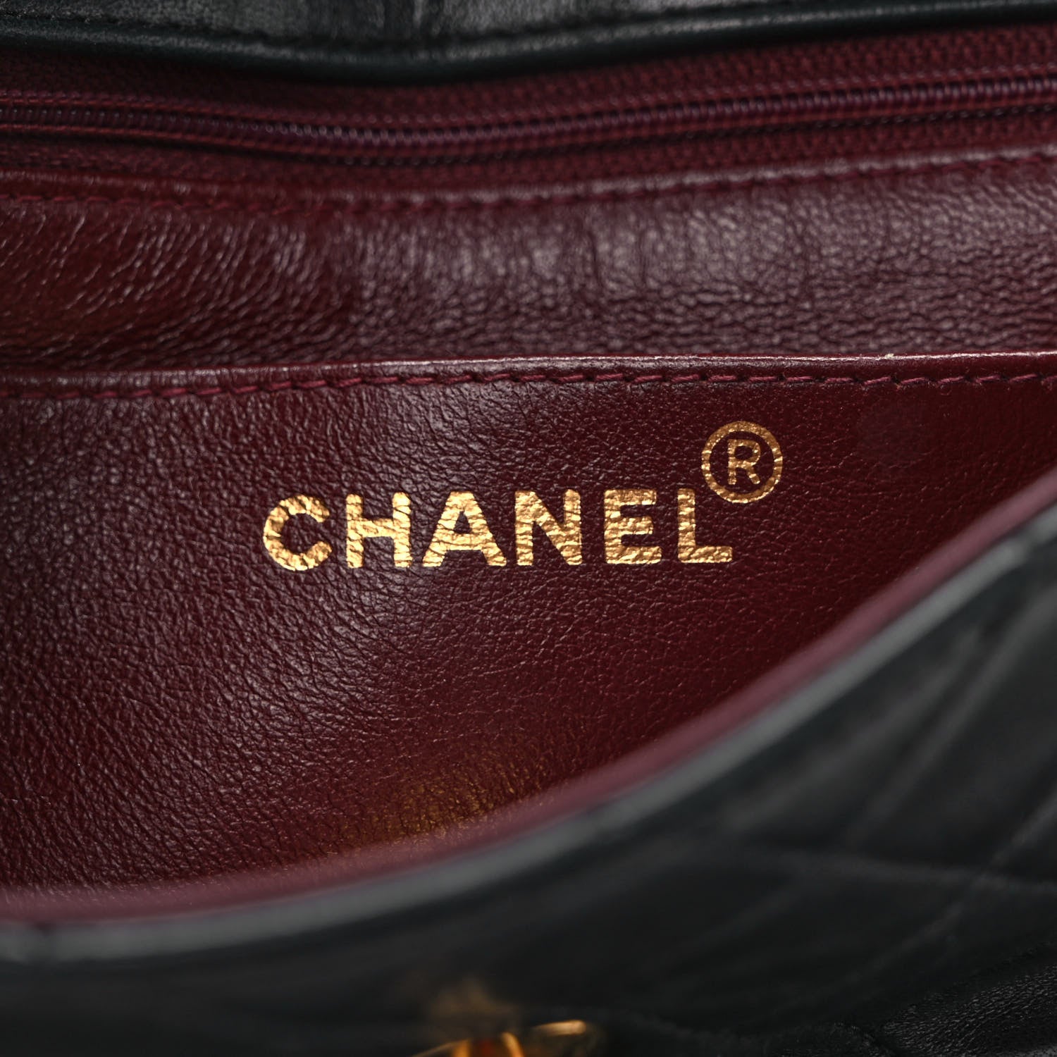 Chanel Lambskin Quilted CC Flap Shoulder Bag Black 5 of 11