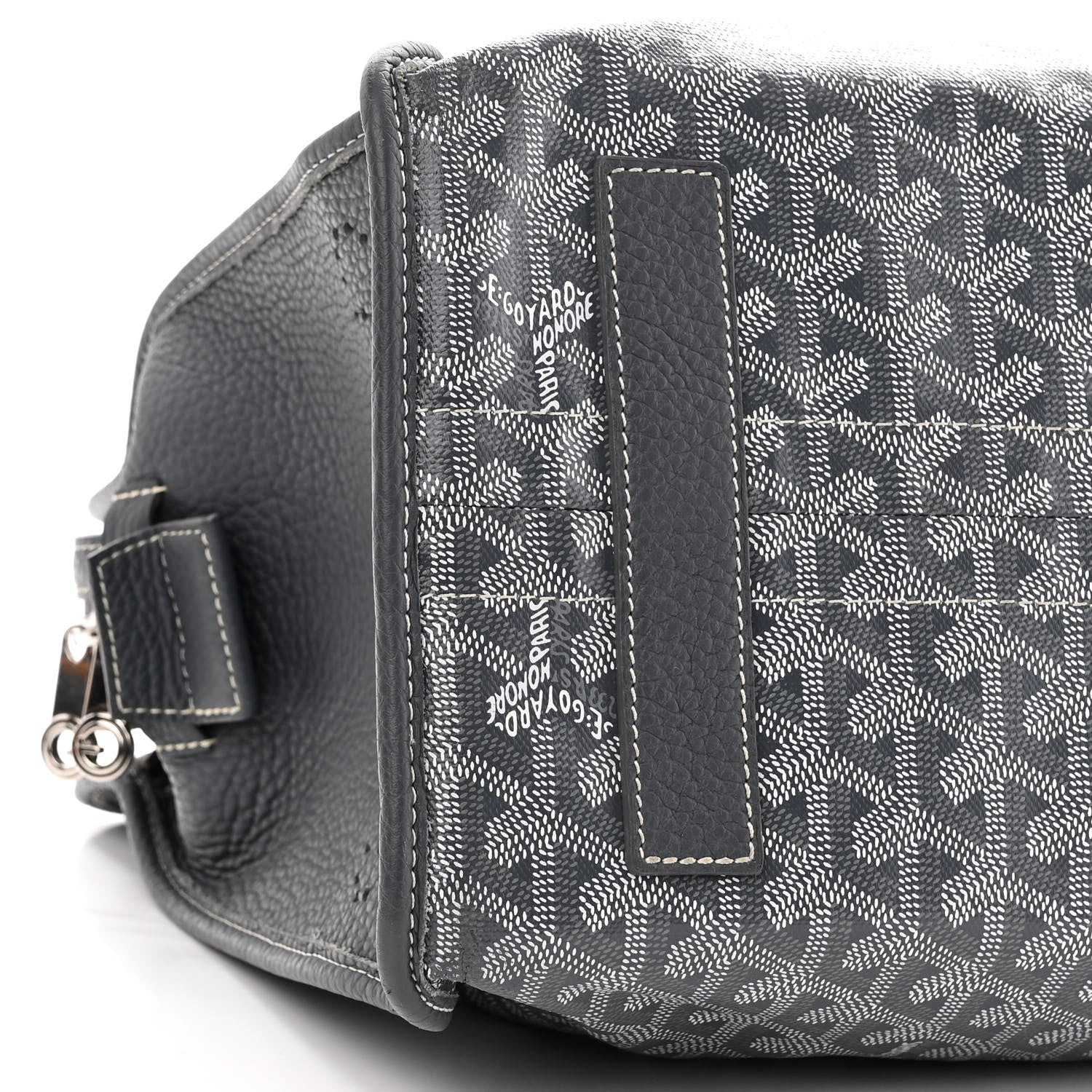 Goyard Goyardine Sac Hardy Pet Carrier PM Grey 9 of 10