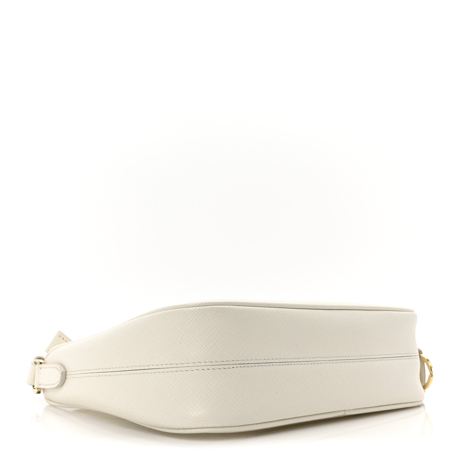 Prada Saffiano Lux Mini Re-Edition Shoulder Bag White 1739578