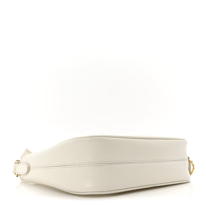 Prada Saffiano Lux Mini Re-Edition Shoulder Bag White 4 of 10